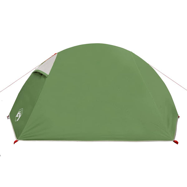 vidaXL Dome Camping Tent 2 Person Green Waterproof