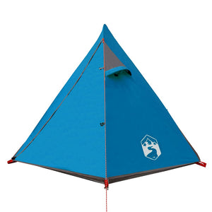 vidaXL Dome Camping Tent 2 Person Blue Waterproof