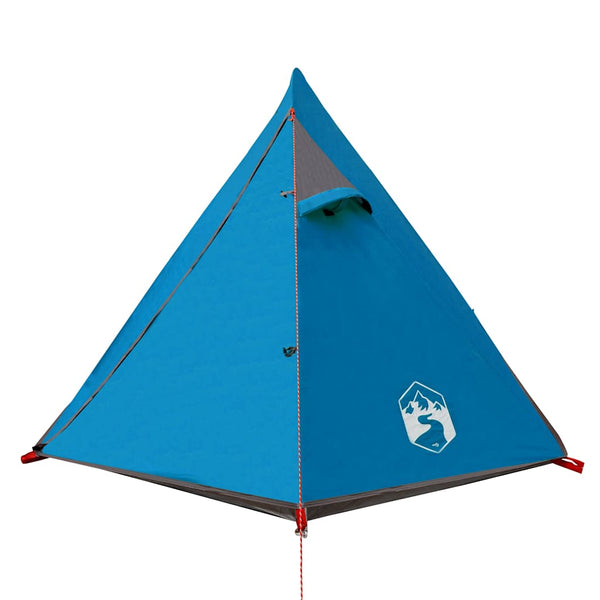 vidaXL Dome Camping Tent 2 Person Blue Waterproof