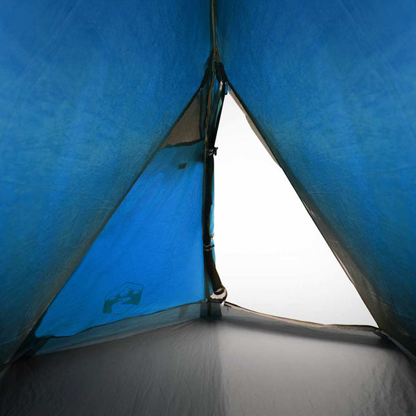vidaXL Dome Camping Tent 2 Person Blue Waterproof
