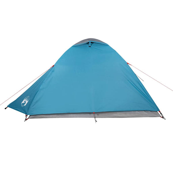 vidaXL Dome Tent 3-Person Blue Waterproof