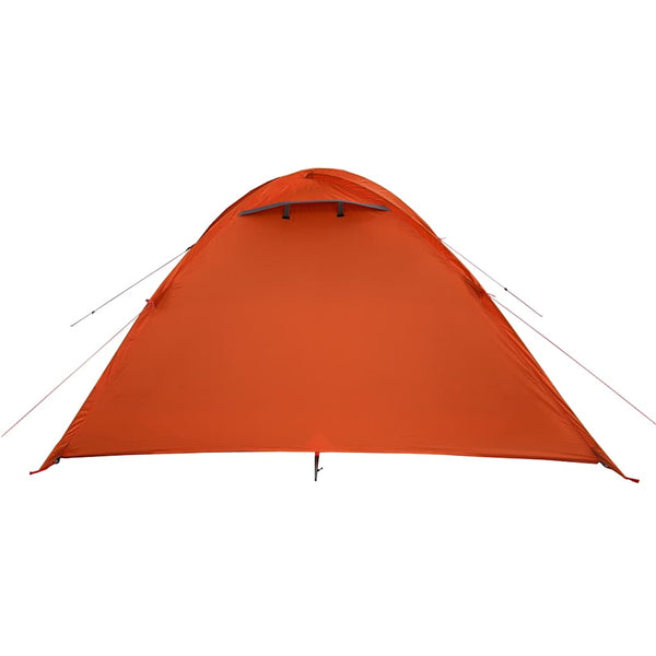 vidaXL 4-Person Dome Camping Tent Orange Waterproof