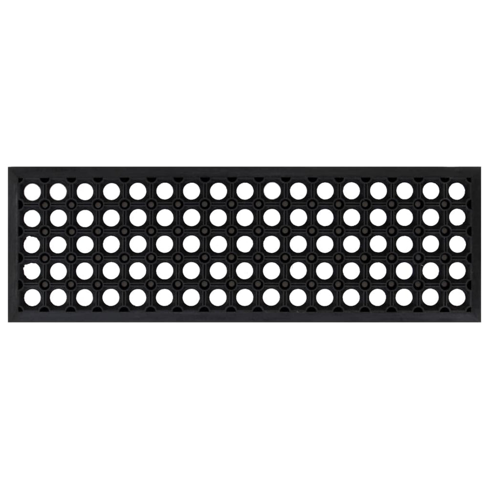 vidaXL Stair Mats 10 pcs 25x75 cm Rubber