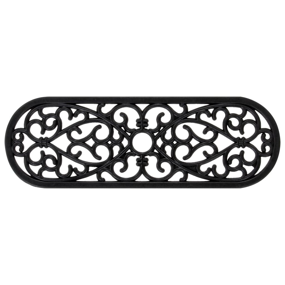 vidaXL Stair Treads 5 pcs. 25x75 cm Rubber