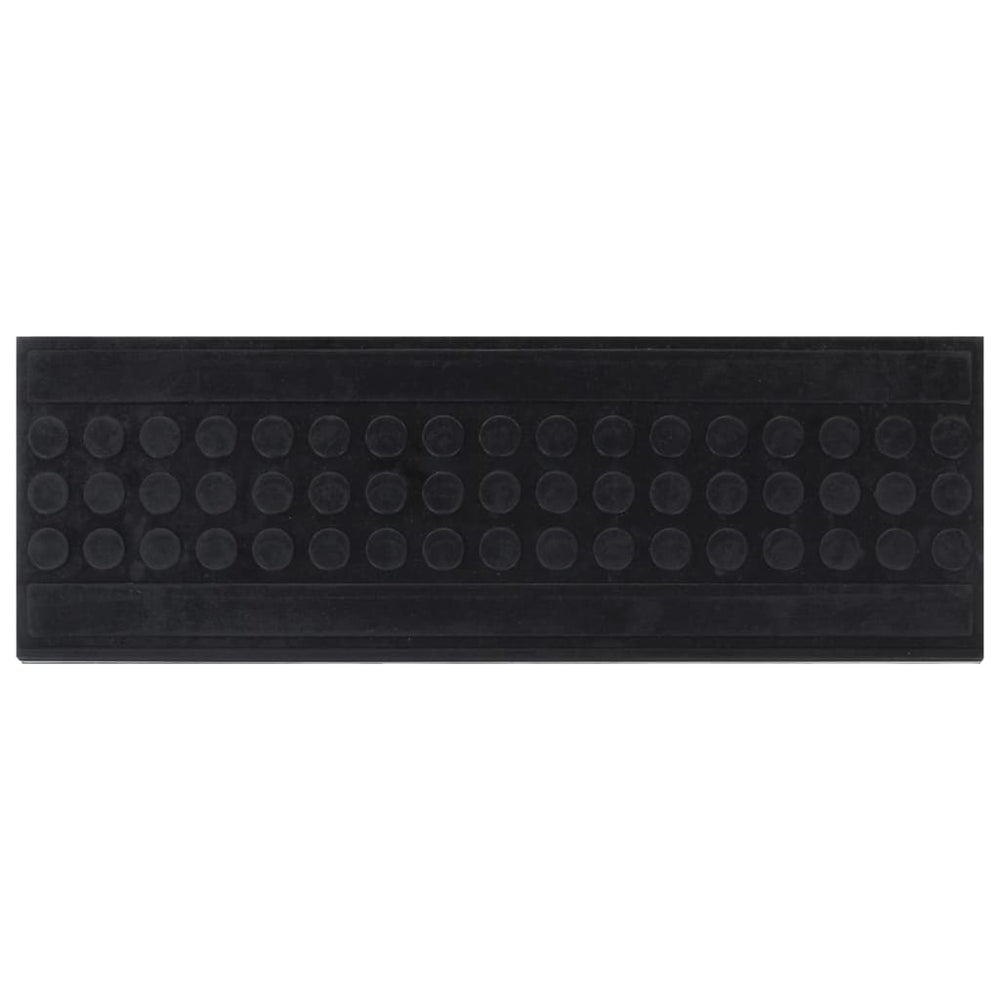vidaXL Stair Treads 5 pcs. 25x75 cm Rubber