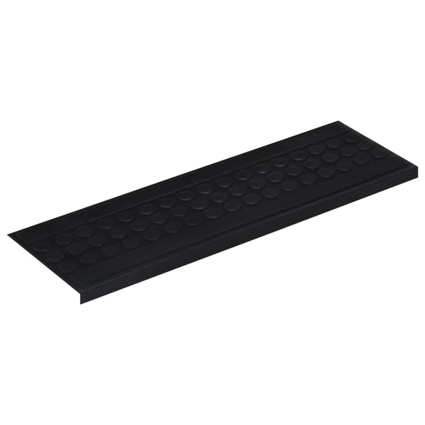 vidaXL Stair Mats 10 pcs 25x75 cm Rubber