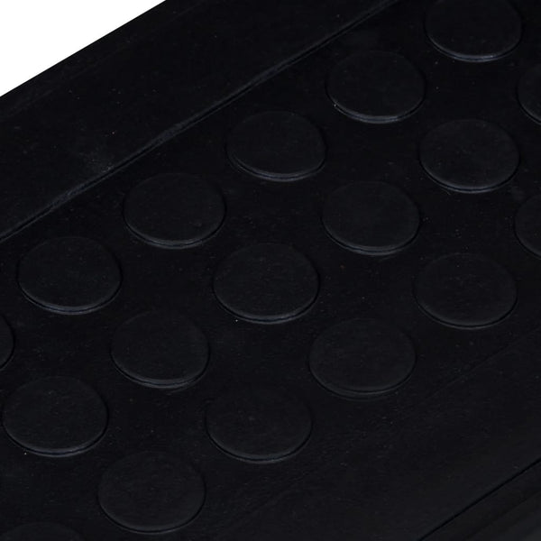 vidaXL Stair Mats 10 pcs 25x75 cm Rubber