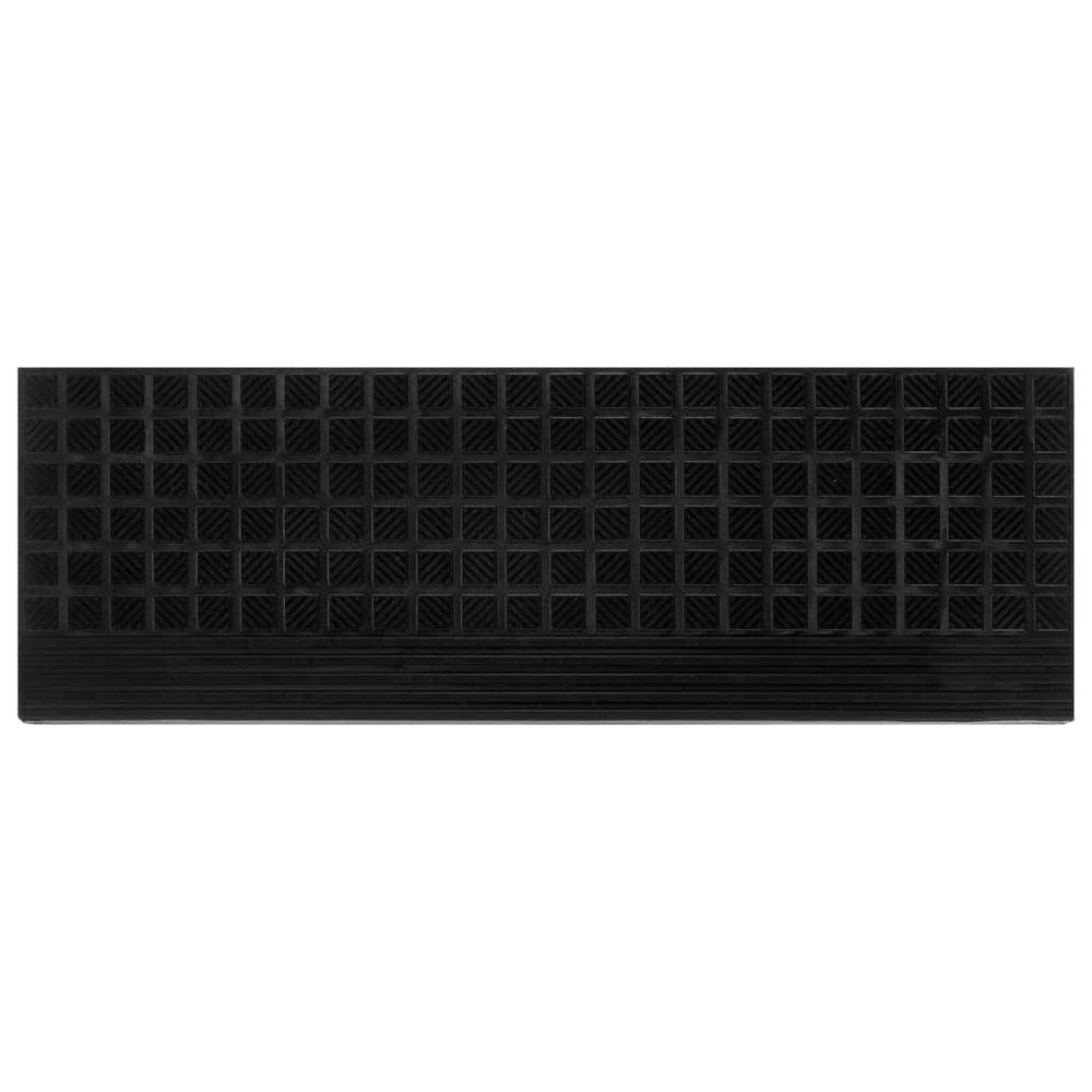 vidaXL Stair Mats 10 pcs 25x75 cm Rubber