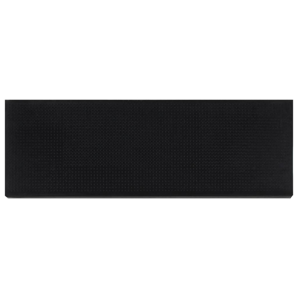 vidaXL Stair Mats 10 pcs 25x75 cm Rubber