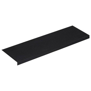 vidaXL Stair Mats 10 pcs 25x75 cm Rubber