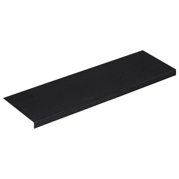 vidaXL Stair Mats 10 pcs 25x75 cm Rubber