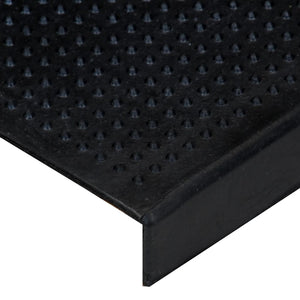 vidaXL Stair Mats 10 pcs 25x75 cm Rubber