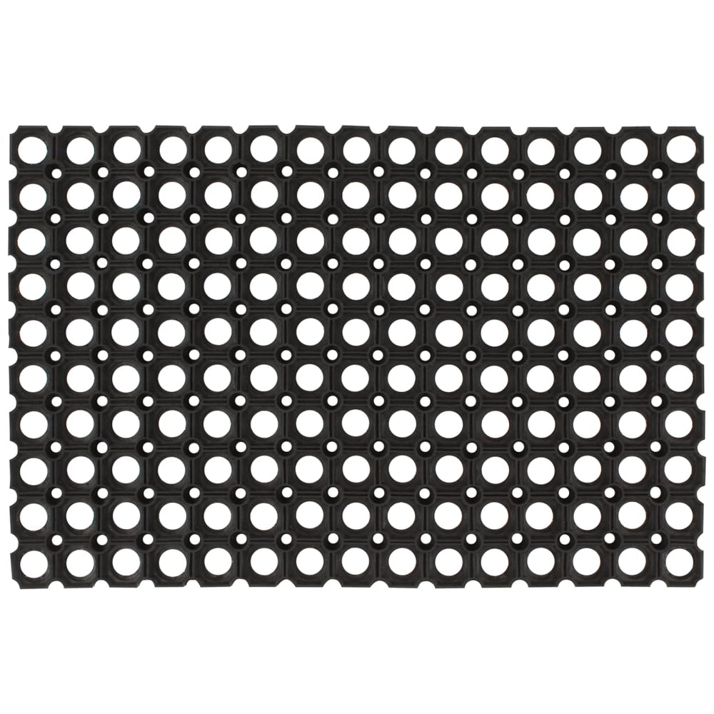 vidaXL Doormat Rectangular 40x60 cm Rubber