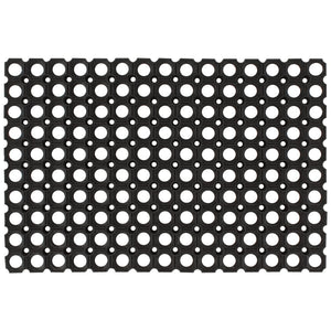 vidaXL Doormat Rectangular 40x60 cm Rubber