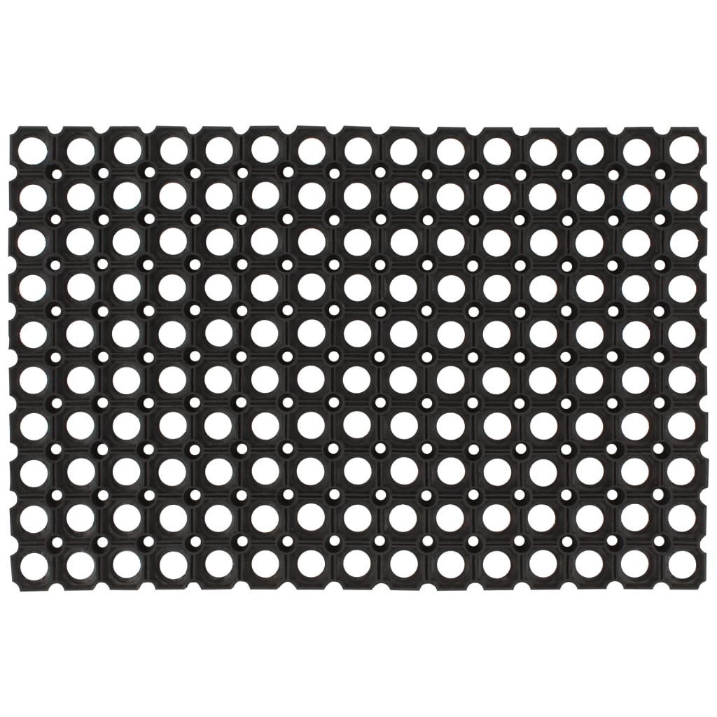vidaXL Doormat Rectangular 40x60 cm Rubber