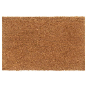 vidaXL Doormat Natural 65x100 cm Coir Tufted
