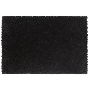 vidaXL Doormats 5 pcs. Black 40x60 cm Coir Tufted