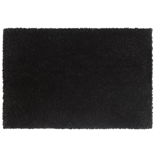 vidaXL Doormats 5 pcs. Black 40x60 cm Coir Tufted