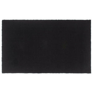 vidaXL Doormat Black 90x150 cm Coir Tufted