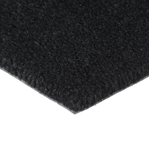 vidaXL Doormat Black 90x150 cm Coir Tufted