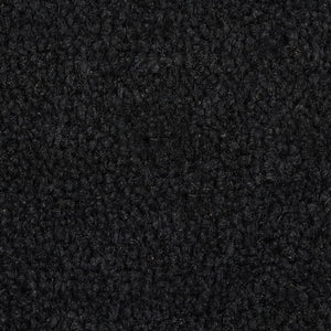 vidaXL Doormat Black 90x150 cm Coir Tufted