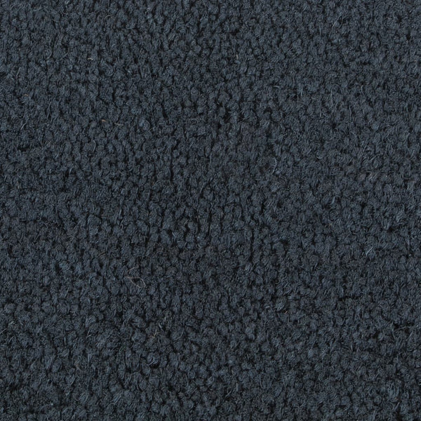 vidaXL Half-Round Doormat Dark Grey 50x80 cm Coir Tufted