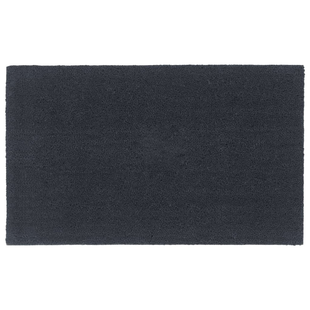 vidaXL Doormat Dark Grey 90x150 cm Coir Tufted