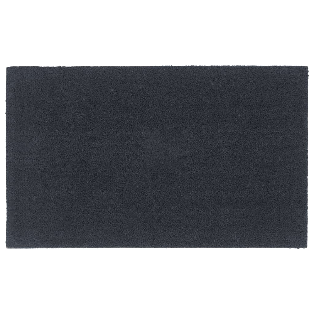 vidaXL Doormat Dark Grey 90x150 cm Coir Tufted