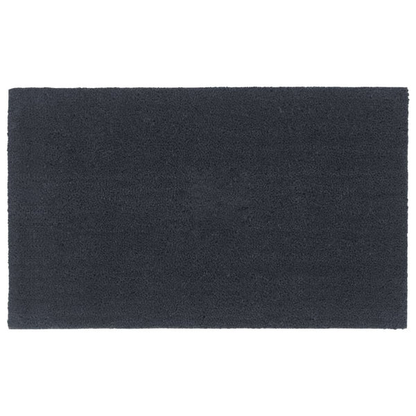 vidaXL Doormat Dark Grey 90x150 cm Coir Tufted