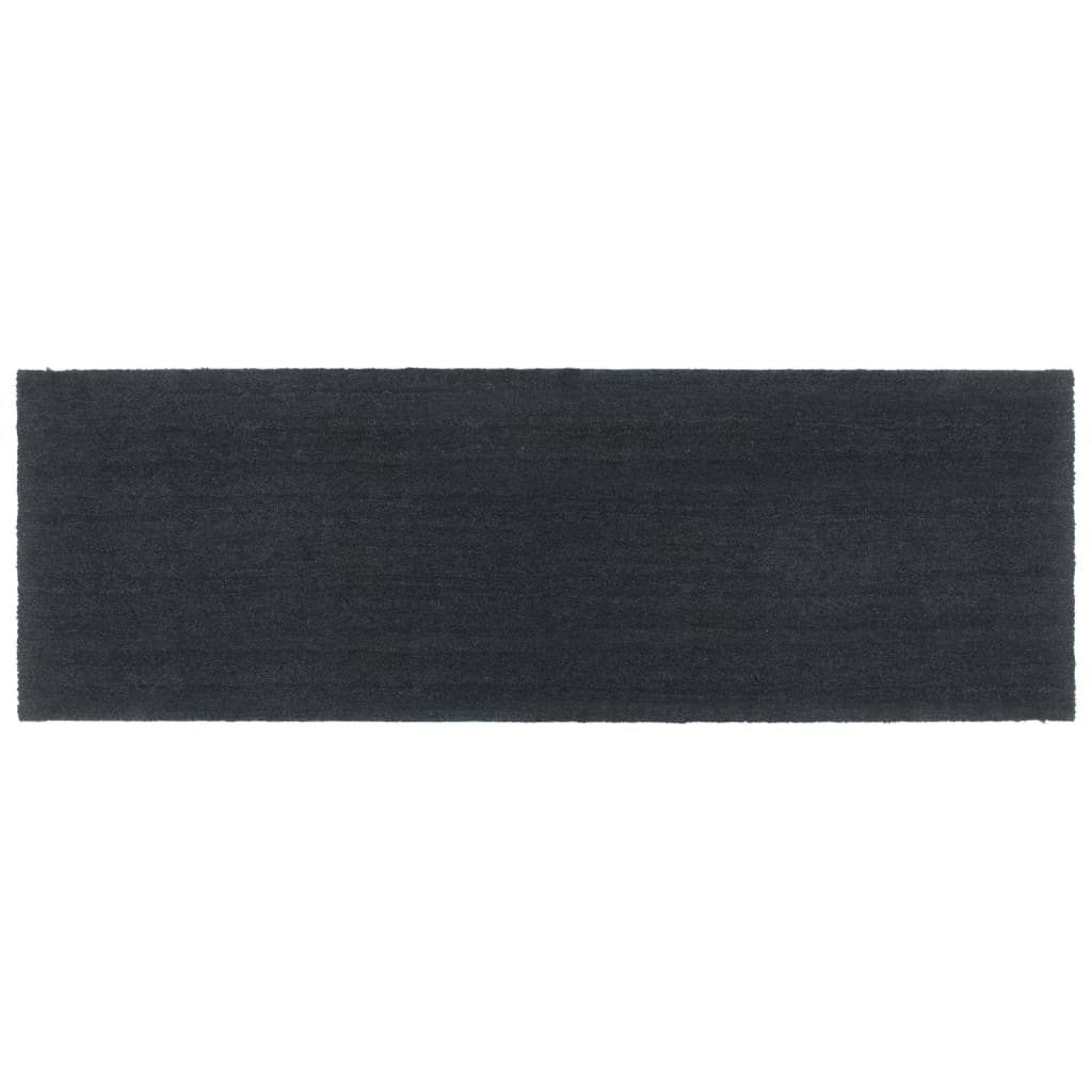 vidaXL Doormat Dark Gray 100x300 cm Coir Tufted