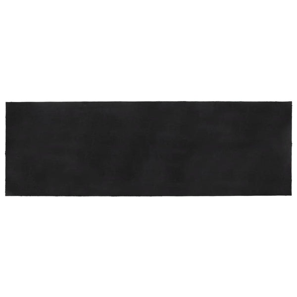 vidaXL Doormat Dark Gray 100x300 cm Coir Tufted