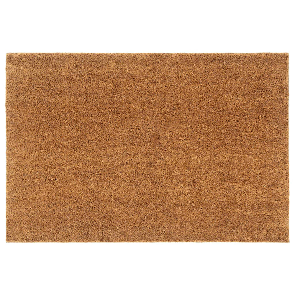 vidaXL Doormat Natural 60x90 cm Coir Tufted
