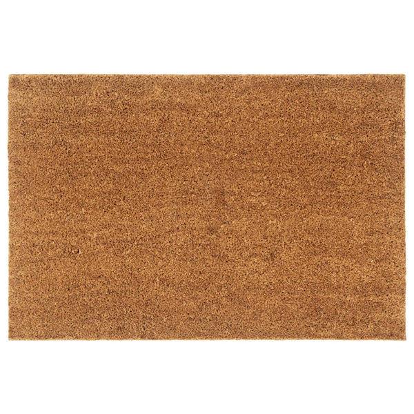 vidaXL Doormat Natural 60x90 cm Coir Tufted