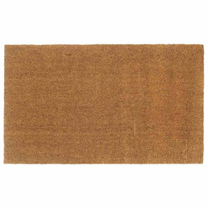 vidaXL Doormat Natural 90x150 cm Coir Tufted