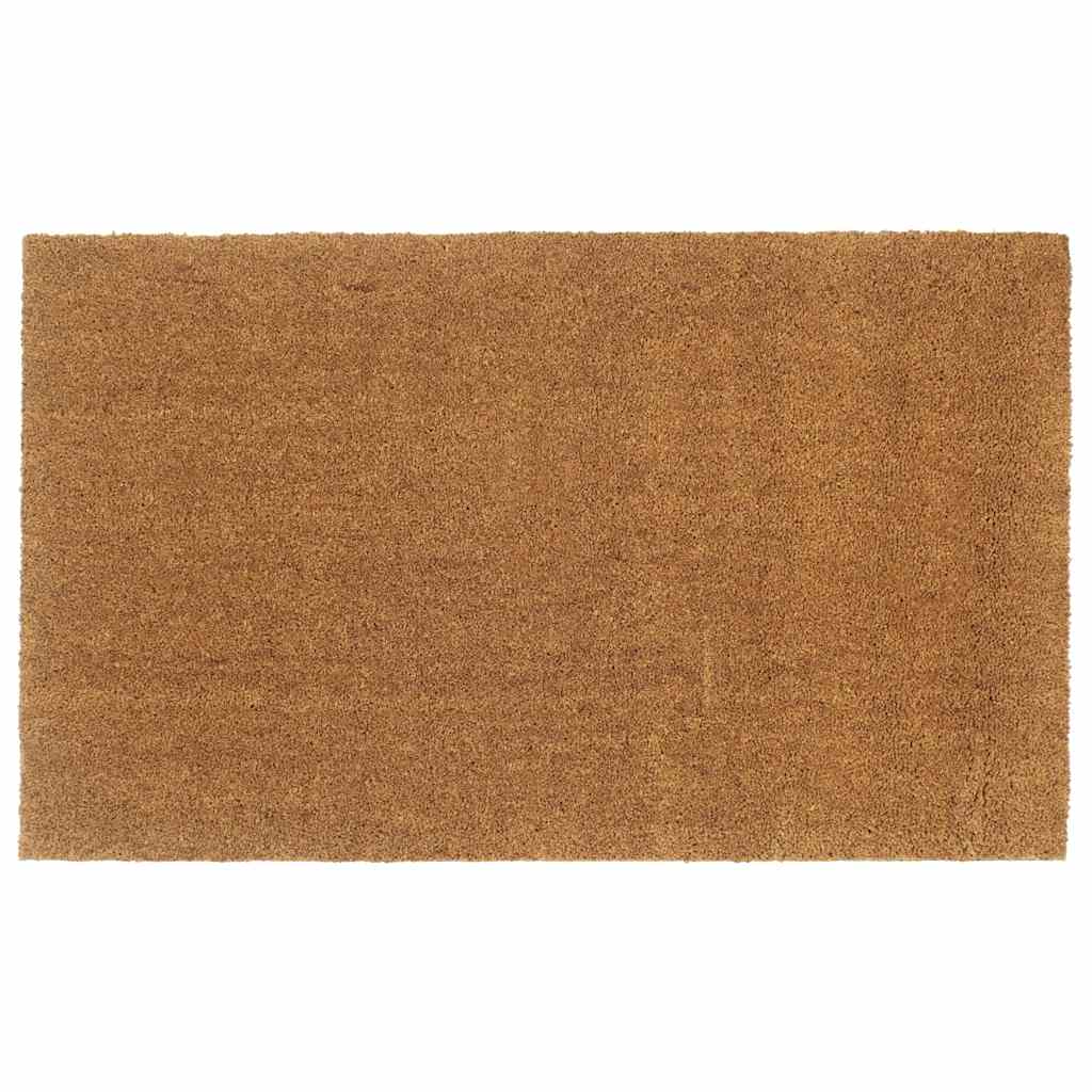 vidaXL Doormat Natural 90x150 cm Coir Tufted