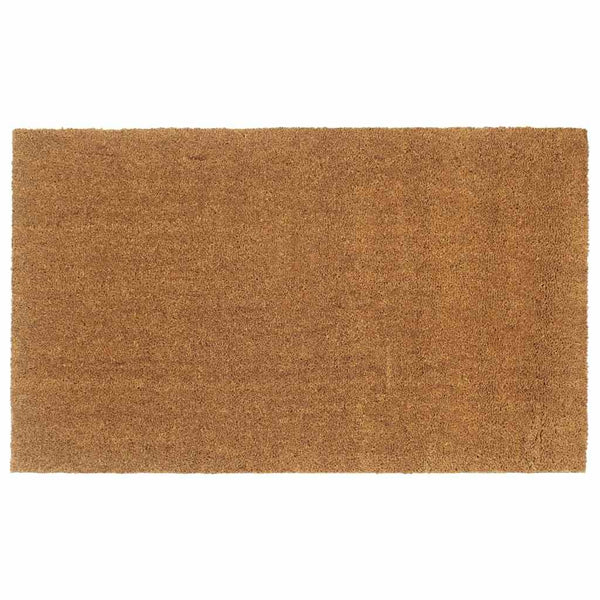 vidaXL Doormat Natural 90x150 cm Coir Tufted