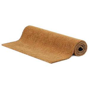 vidaXL Doormat Natural 90x150 cm Coir Tufted