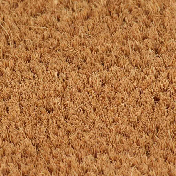 vidaXL Doormat Natural 90x150 cm Coir Tufted