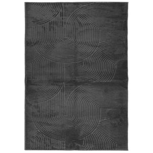 Anthrazit Teppich IZA, 120x170 cm