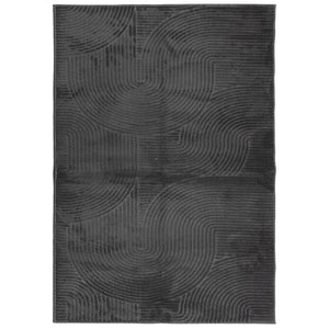 Anthrazit Teppich IZA Skandi-Stil 140x200 cm