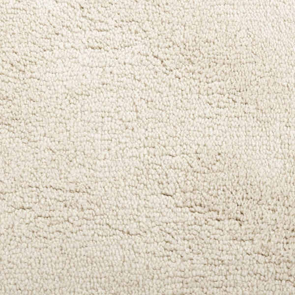 Beiger Kurzflor Teppich 240x240 cm