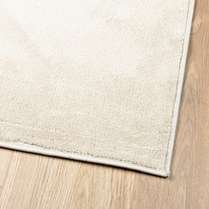 Beiger Kurzflor Teppich 240x340 cm