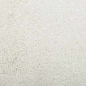 Creme Kurzflor Teppich 200x200 cm