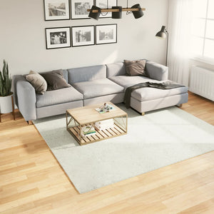 Creme Teppich OVIEDO Kurzflor 240x240 cm