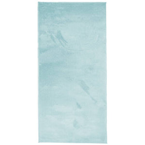 Grüner Kurzflor Teppich OVIEDO 100x200 cm