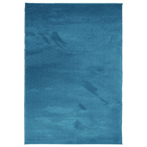 Türkis Teppich Kurzflor 140x200 cm