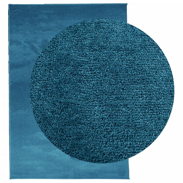 Türkis Teppich Kurzflor 200x280 cm