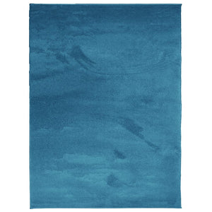 Türkis Teppich Kurzflor 240x340 cm
