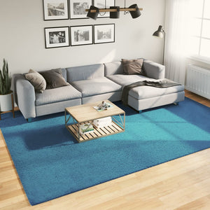 Türkis Teppich Kurzflor 240x340 cm