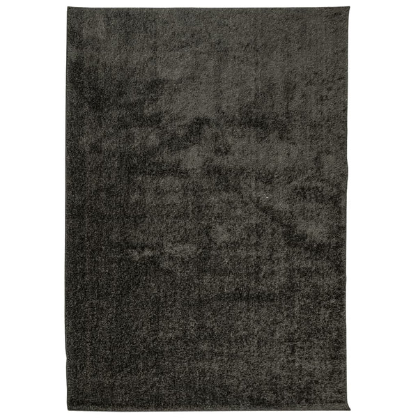 Anthrazit Hochflor Teppich ISTAN 120x170 cm